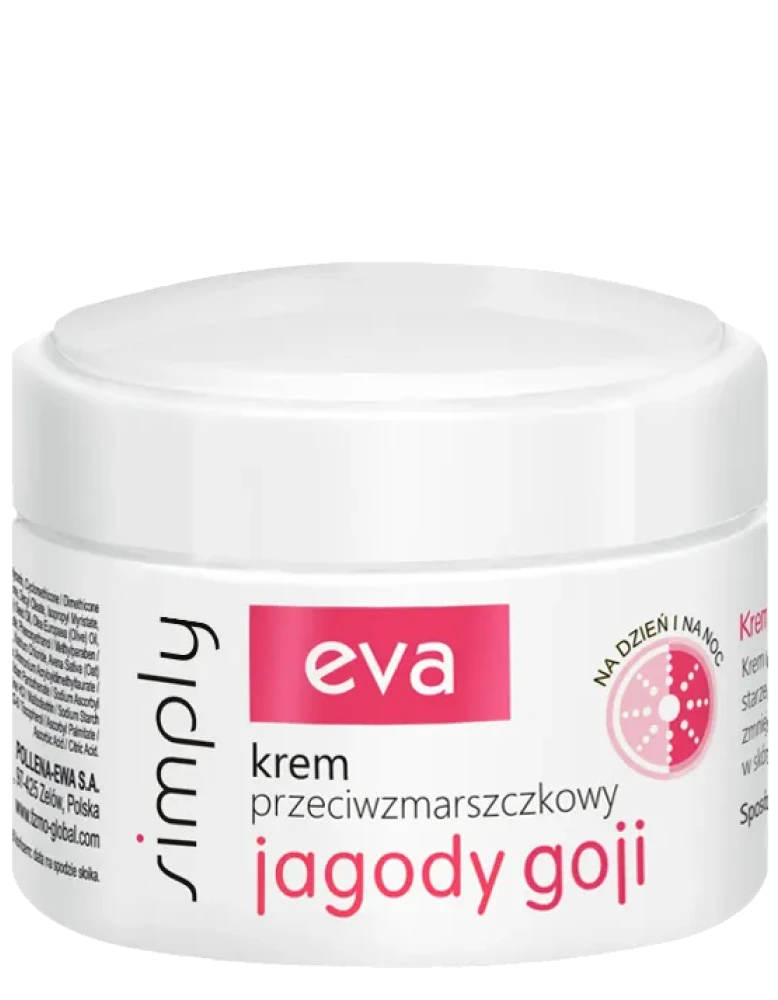 EVA SIMPLY Krem przeciwzmarszczkowy z jagodami goji